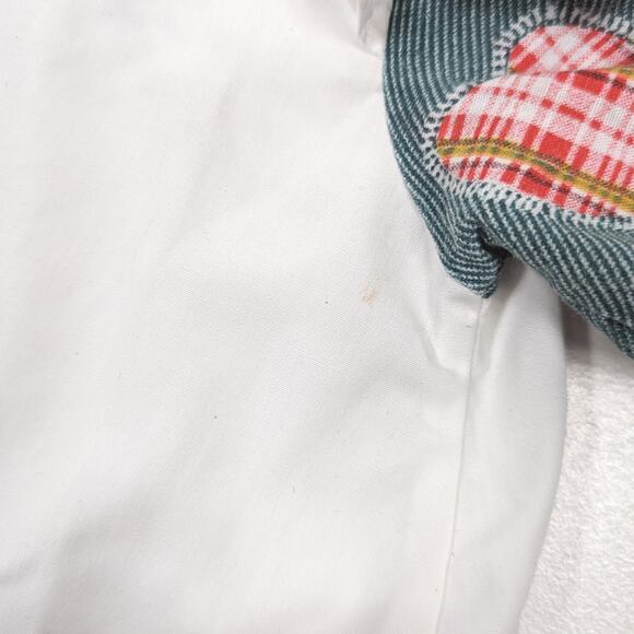 Vintage Holly Hobbie Swing Top Baby Girls Size 12m Green Pinny - Picture 4 of 4